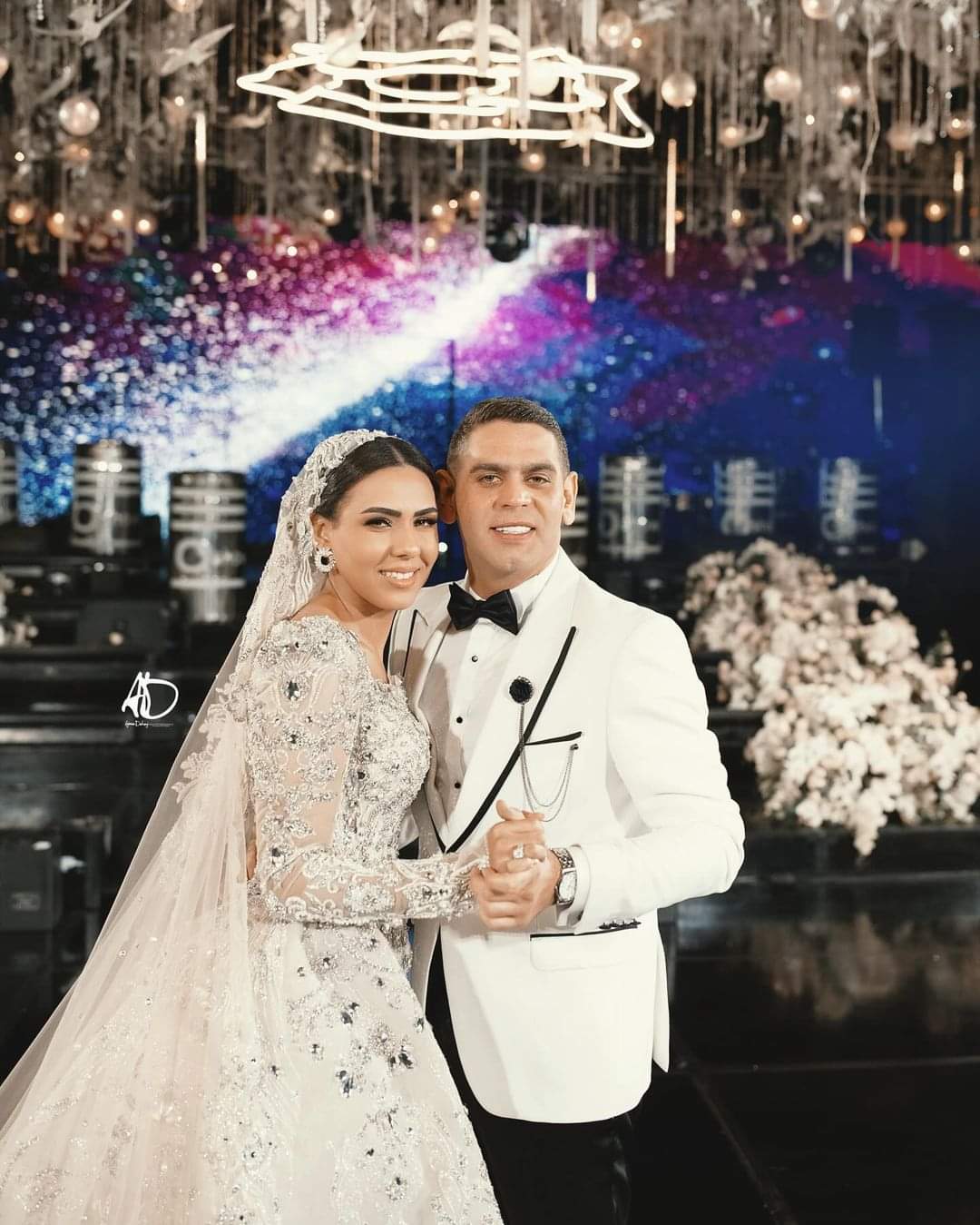 زفاف ابنة الفنان عصام كاريكا 