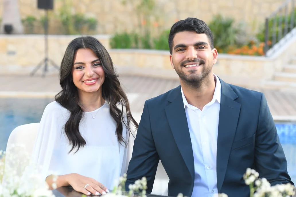 عقد قران ابنة الفنانة أمل رزق