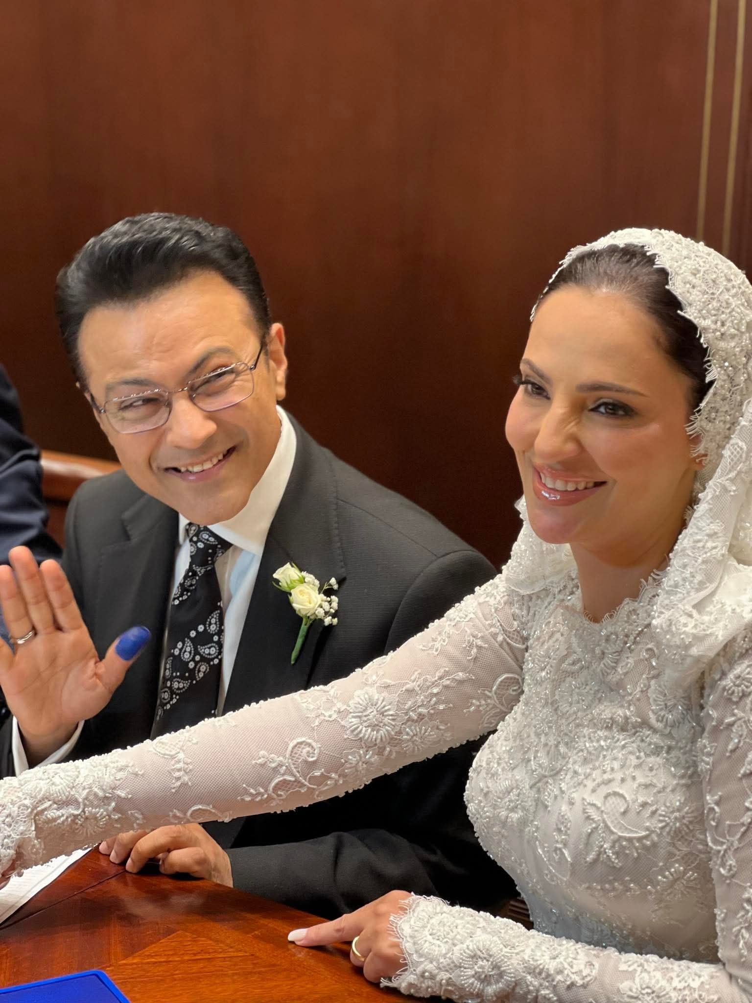 زواج محمد سعيد محفوظ