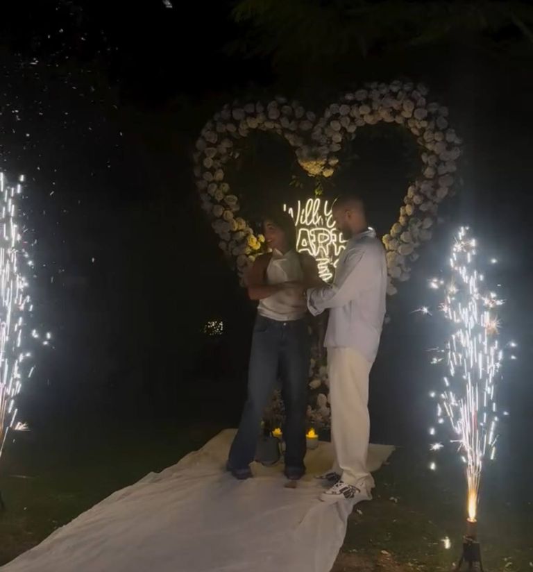 خطوبة شقيقة الفنانة هنا الزاهد 