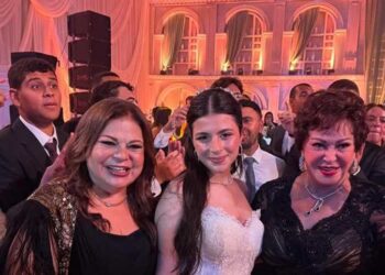 نجوم الفن في حفل زفاف حفيدة الفنانة فيروز