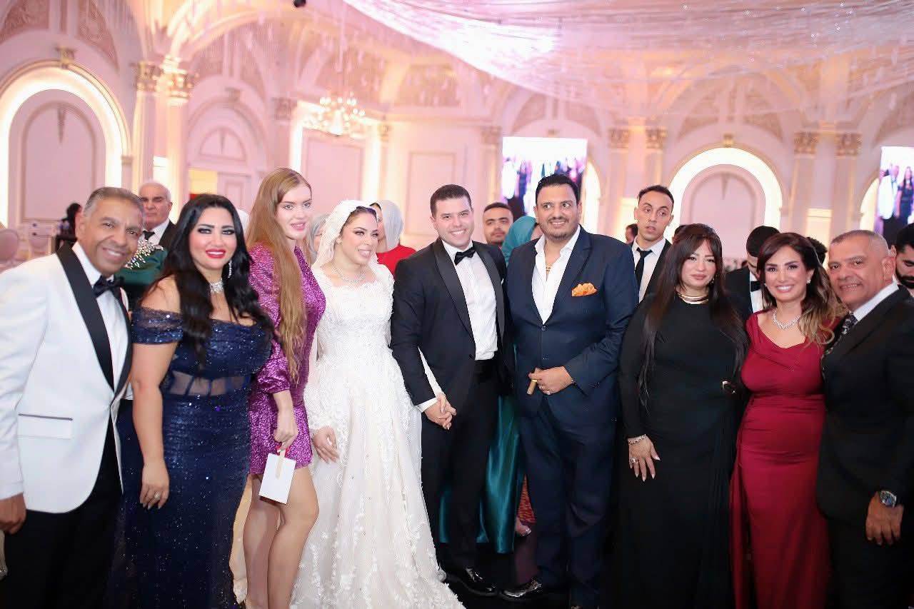 حفل زفاف رائع للنقيب محمد أيمن إسماعيل بحضور شخصيات بارزة