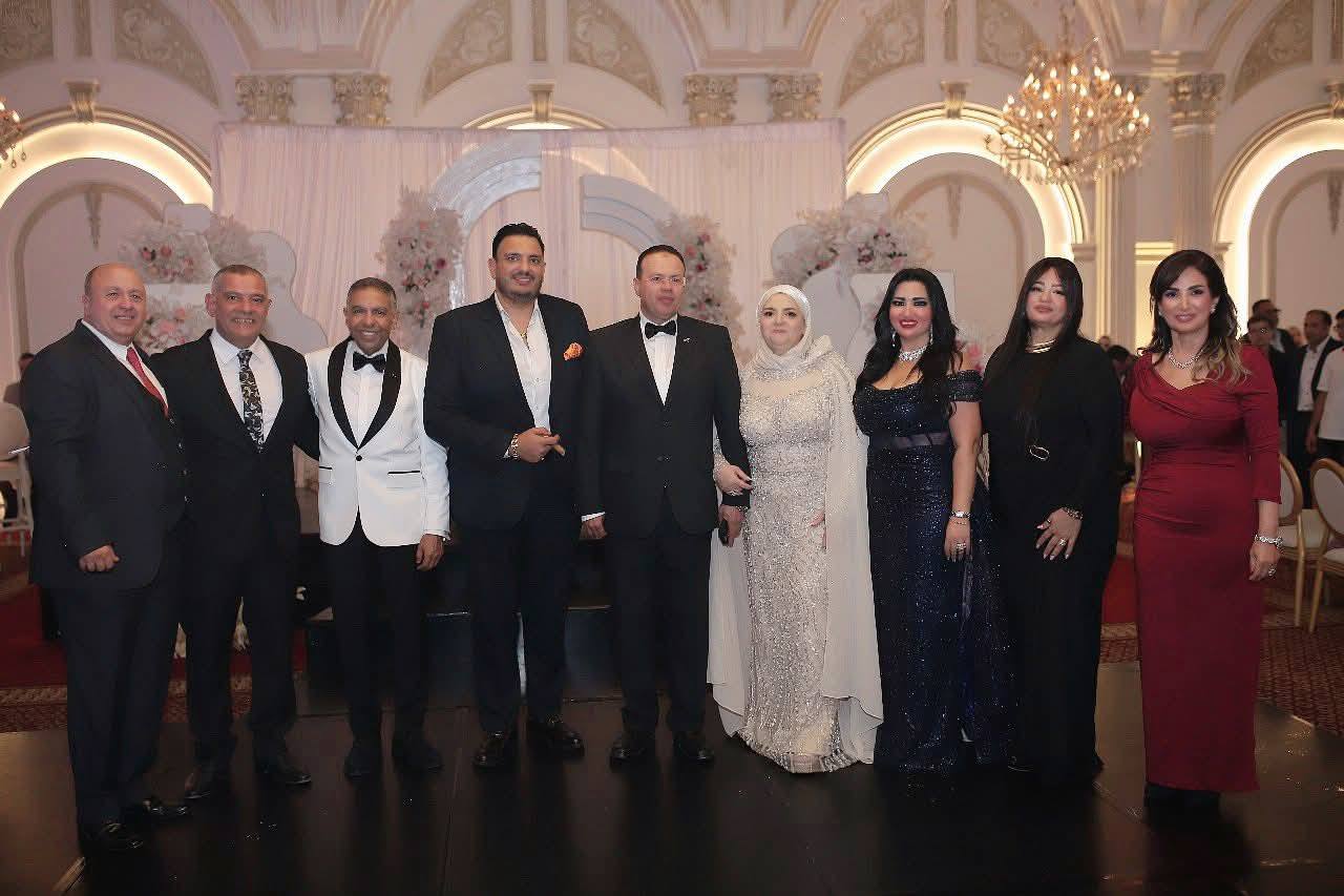 حفل زفاف رائع للنقيب محمد أيمن إسماعيل بحضور شخصيات بارزة 