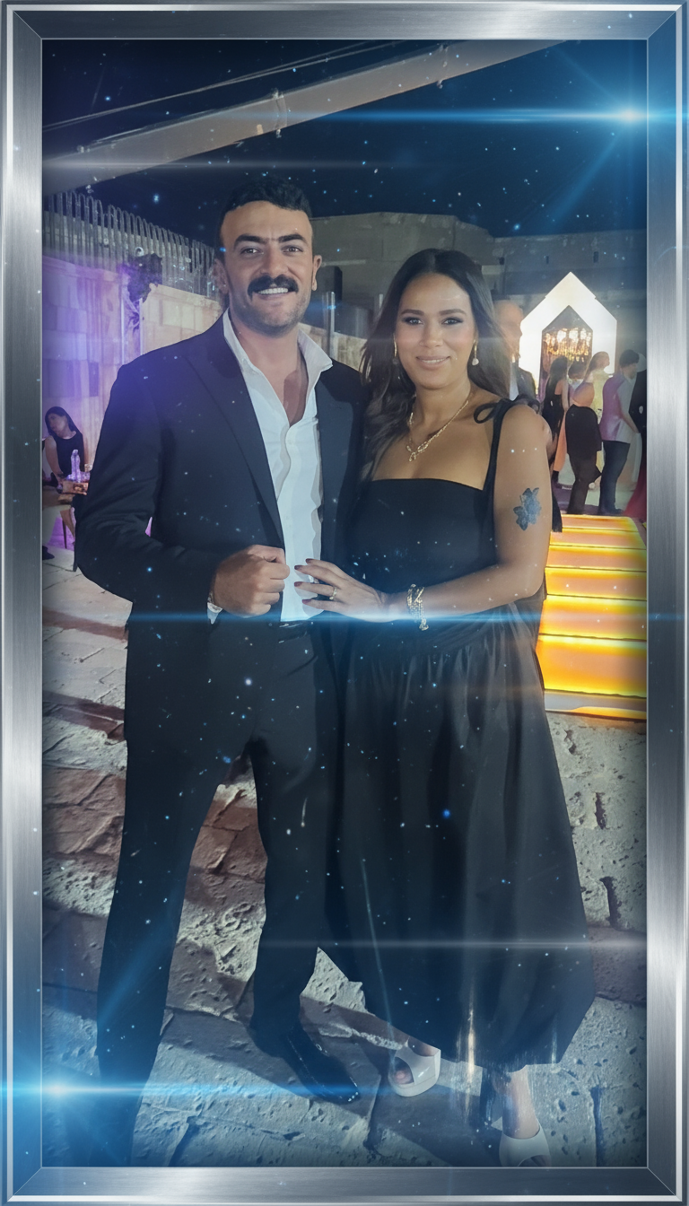 النجم أحمد العوضي يشارك في الاحتفال بأجواء مليئة بالفرح والسعادة