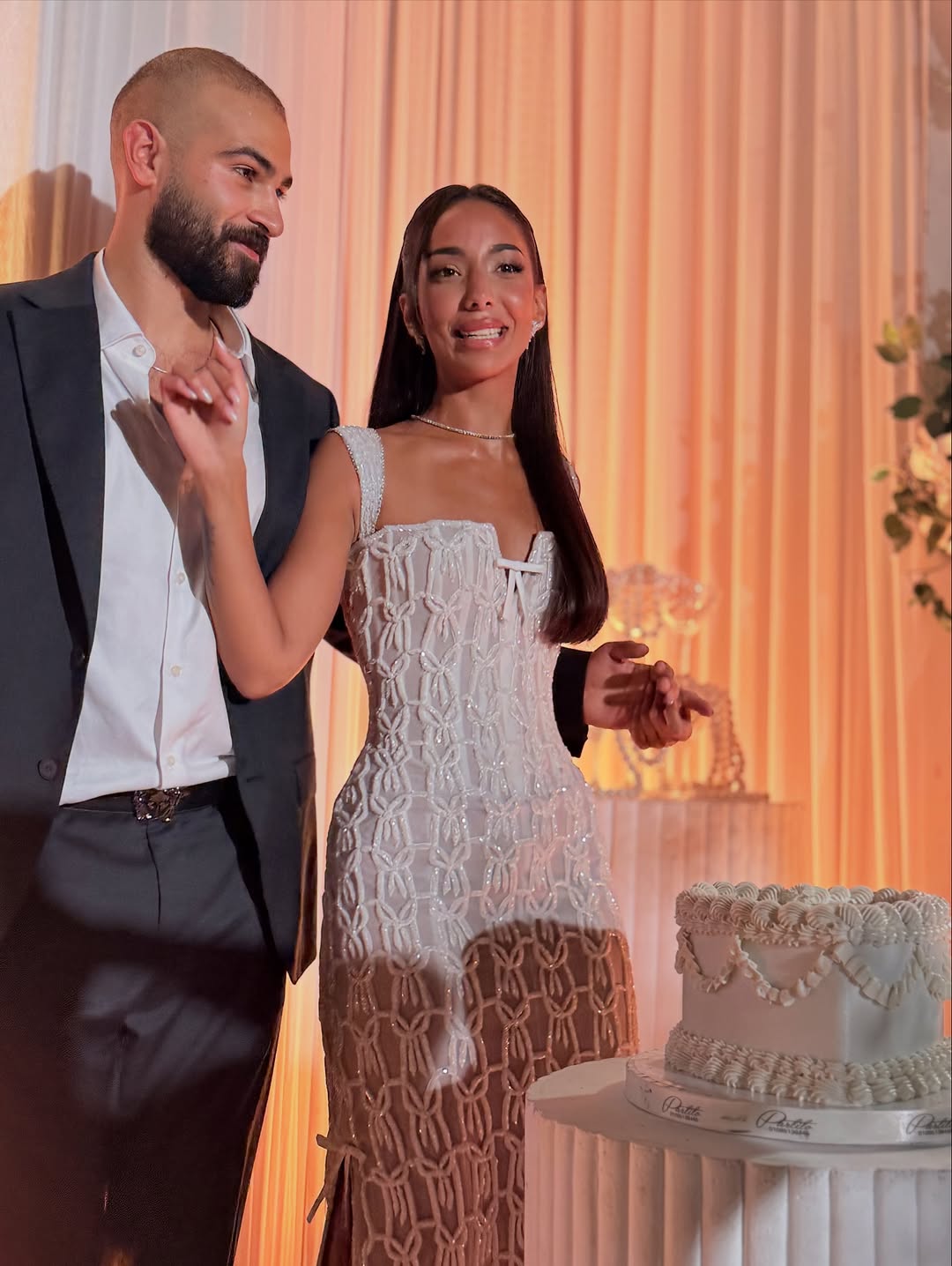 خطوبة نور الزاهد: شقيقة هنا الزاهد تحتفل في حفل عائلي بهيج