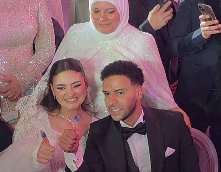 حفل زفاف ياسين إبن الفنان محمد رضوان بحضور نخبة من نجوم الفن والإعلام