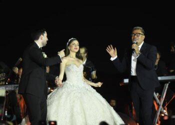 حفل زفاف ابنة رجل الأعمال السوري باسل سماقية يشهد حضوراً نجومياً استثنائياً في القاهرة