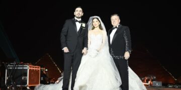 حفل زفاف ابنة رجل الأعمال السوري باسل سماقية يشهد حضوراً نجومياً استثنائياً في القاهرة