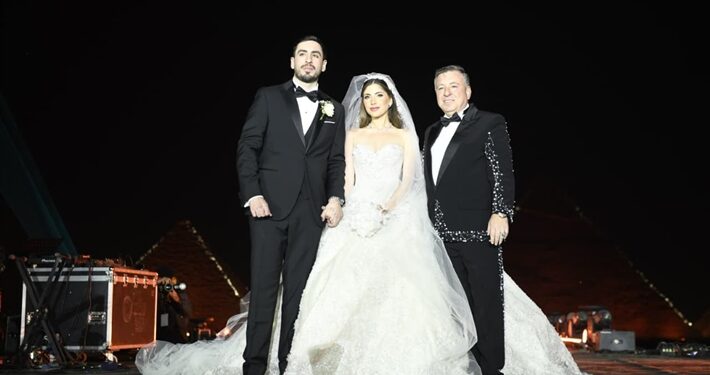 حفل زفاف ابنة رجل الأعمال السوري باسل سماقية يشهد حضوراً نجومياً استثنائياً في القاهرة