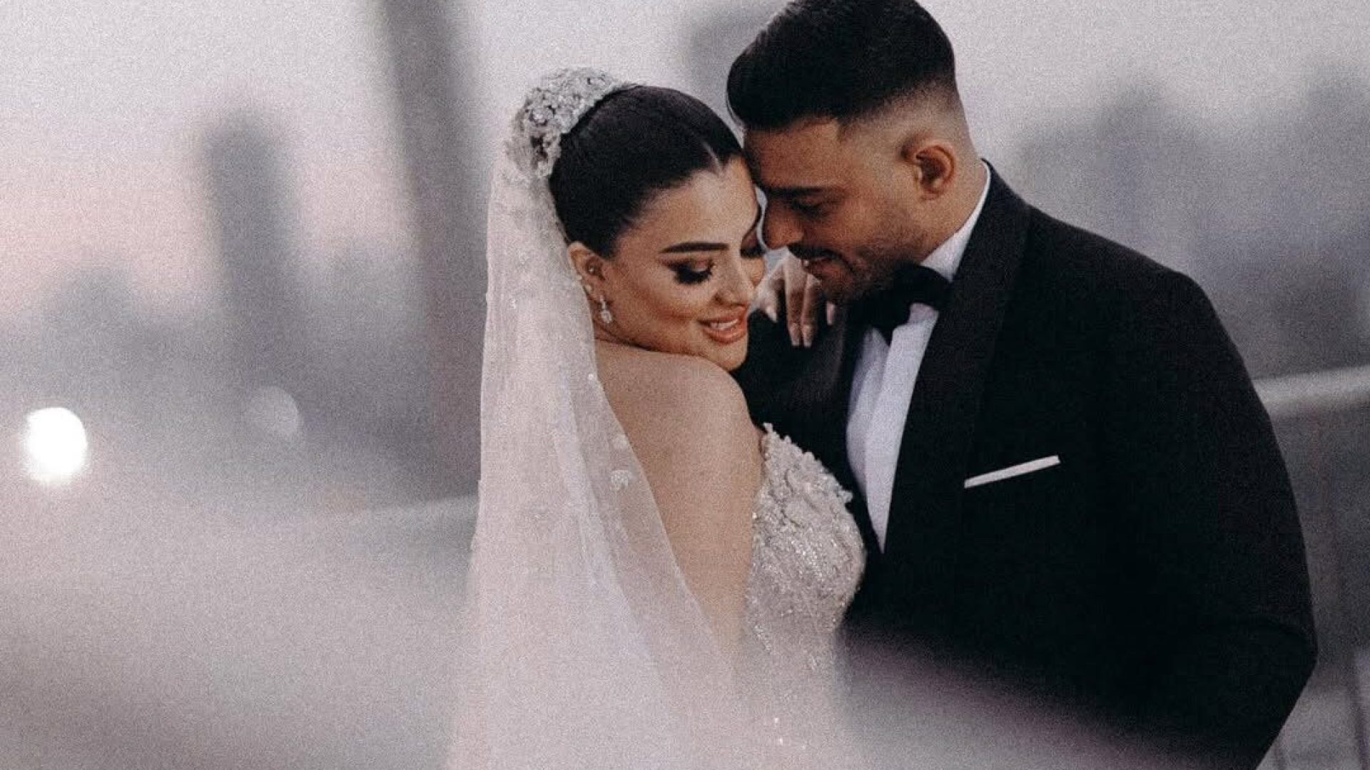 زفاف ملكة جمال مصر هاجر مختار