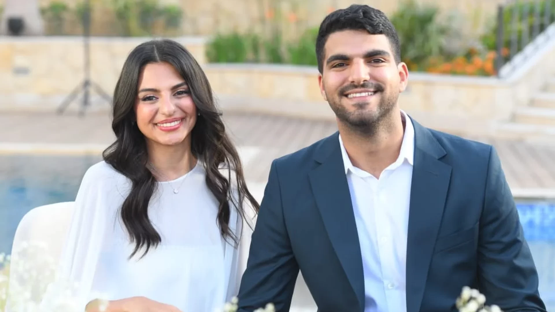 عقد قران ابنة الفنانة أمل رزق