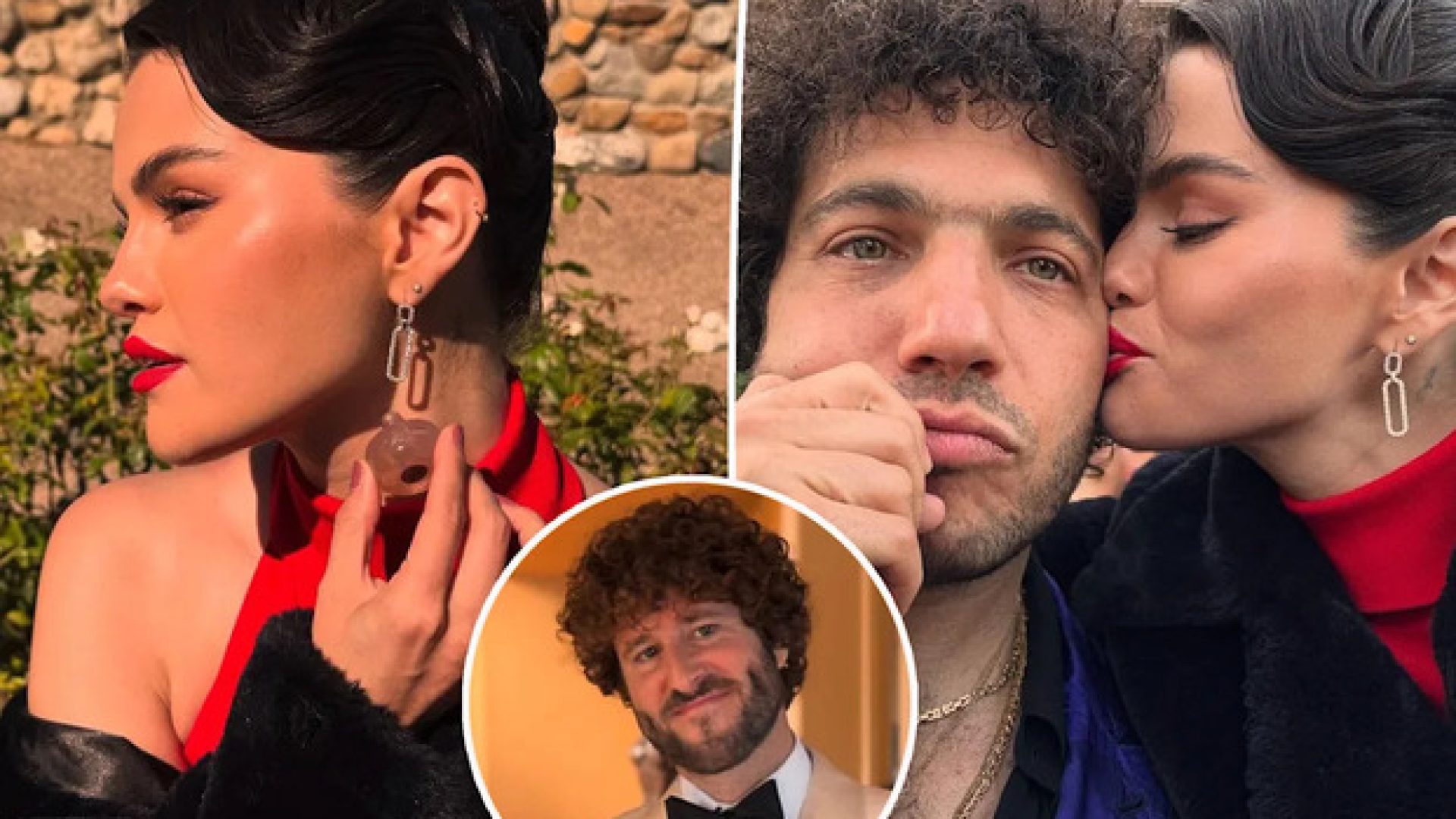 سيلينا غوميز تخطف الأنظار بفستان أحمر ناري في زفاف صديقها المقرب